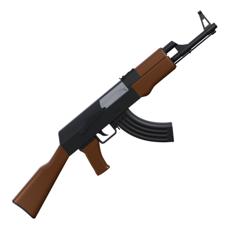 Ak 47  3D Icon