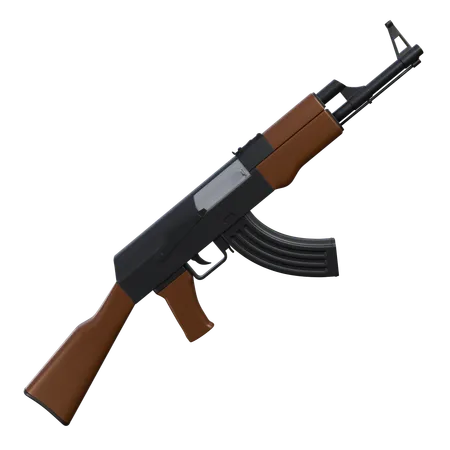 Ak 47  3D Icon