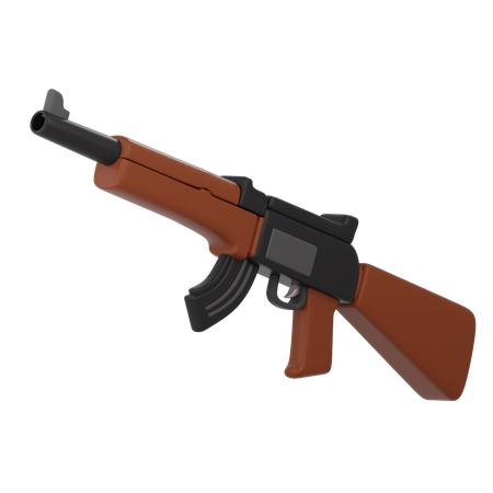 Ak 47  3D Icon