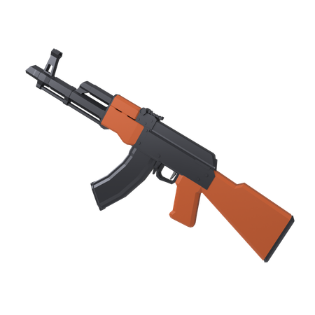 AK 47  3D Icon