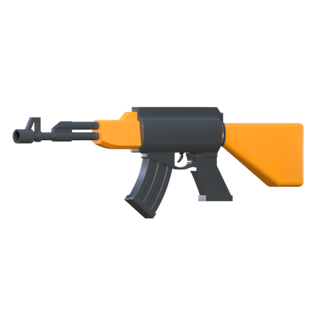 Ak 47  3D Icon