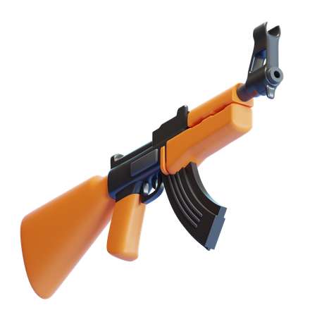 AK47 3D Icon