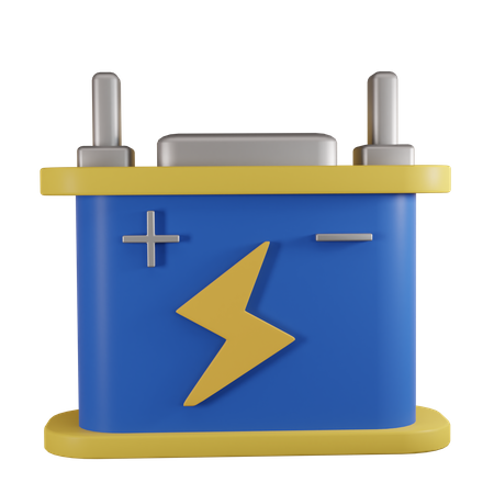 Akkumulator  3D Icon