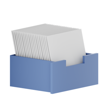 Aktenregale  3D Icon