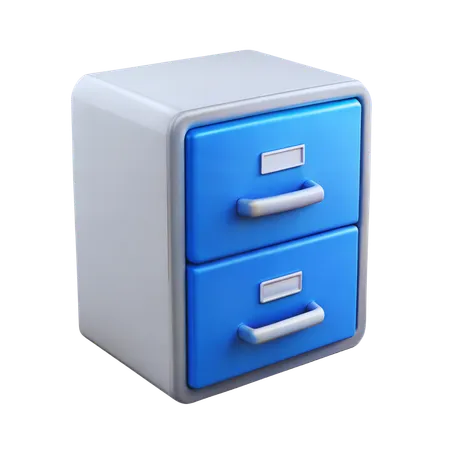 Aktenschrank  3D Icon