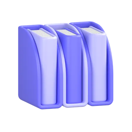 Aktenständer  3D Icon