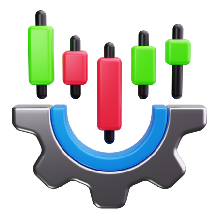 Aktienoptionen  3D Icon