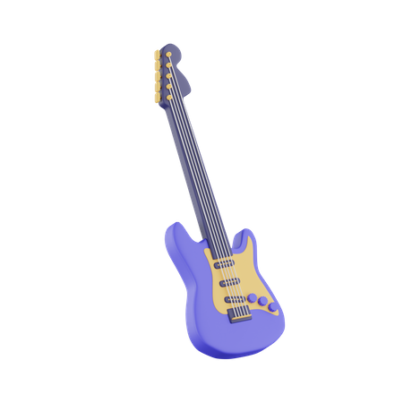 Akustische Gitarre  3D Icon