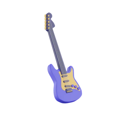 Akustische Gitarre  3D Icon