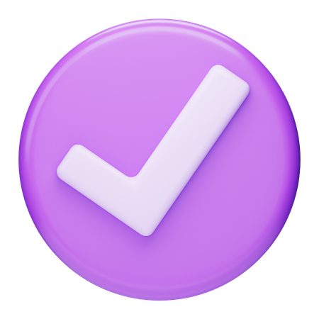 Akzeptiert  3D Icon