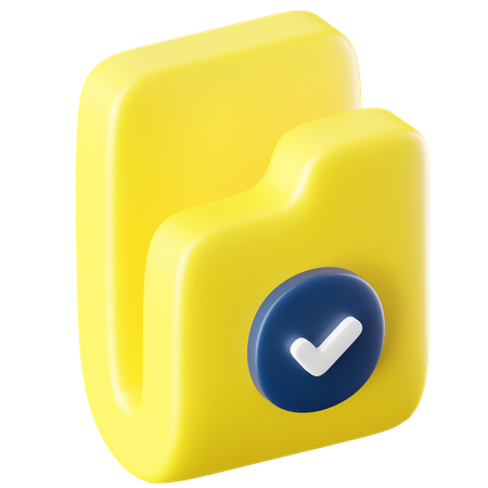 Akzeptierte Datei  3D Icon