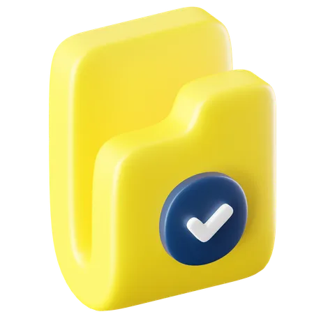Akzeptierte Datei  3D Icon