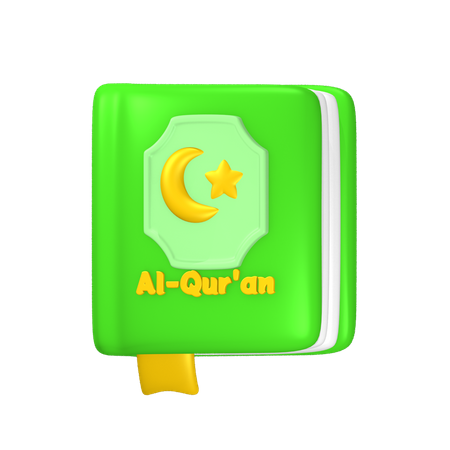 Al Quran  3D Illustration