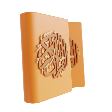 Al Quran  3D Illustration