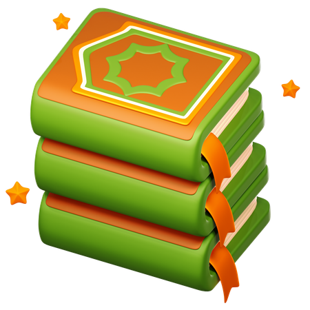 Livres du Coran  3D Icon