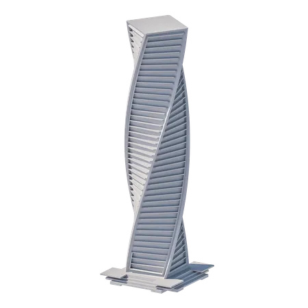 Al Majdoul Tower - Riyadh  3D Icon