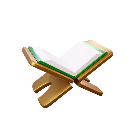 Al- Qur an  3D Icon