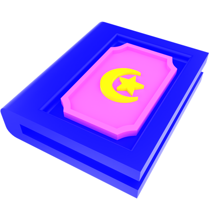 알 꾸란  3D Icon