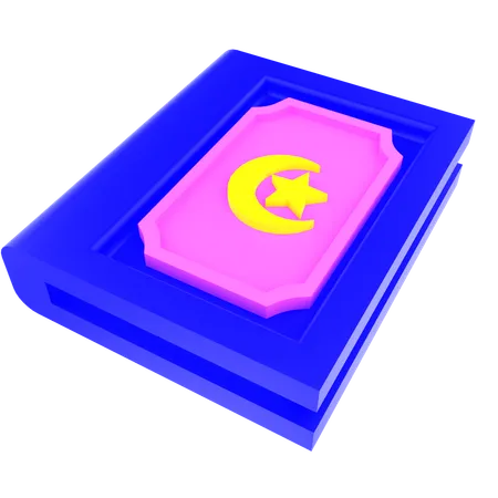 알 꾸란  3D Icon