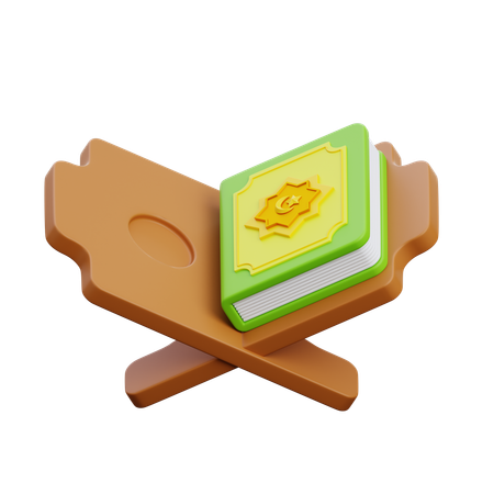 알 꾸란  3D Icon