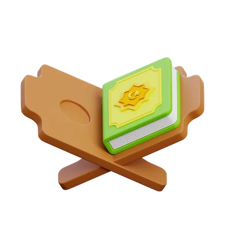 알 꾸란  3D Icon