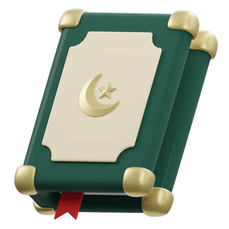 Al Quran Book  3D Icon