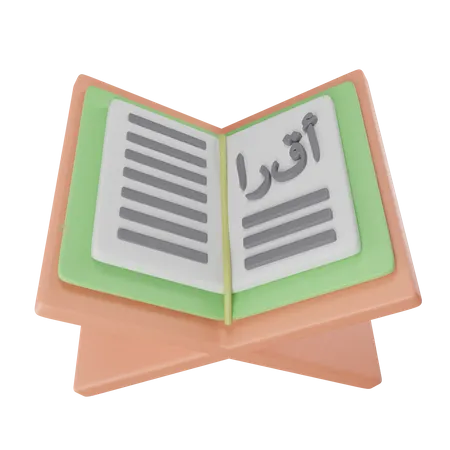 Al Quran Book  3D Icon