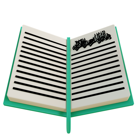 Al Quran Book  3D Icon