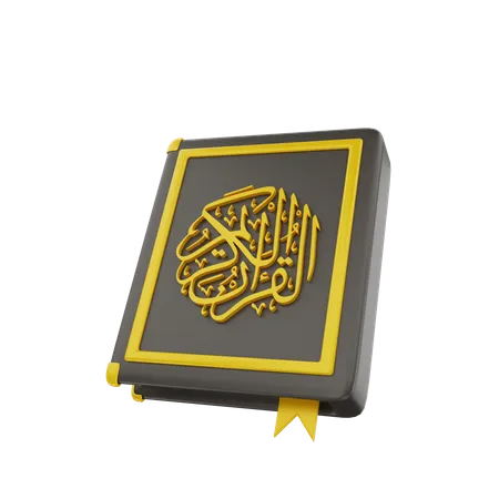 3 D Islamic Quran Icon Illustration Object 3D Icon