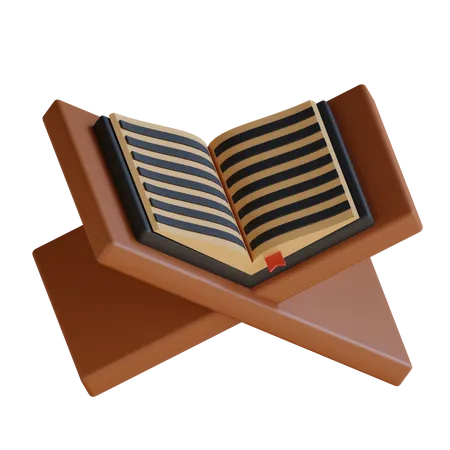 Al Quran Book Read 3D Icon
