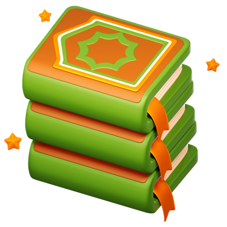 Al-Quran Books  3D Icon