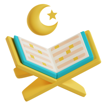 Al-Quran-Buch  3D Icon