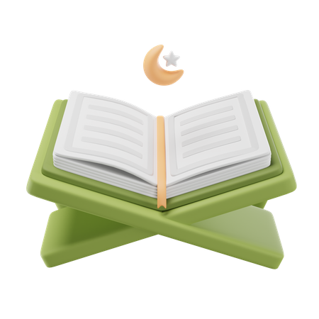 Al-Quran-Buch  3D Icon