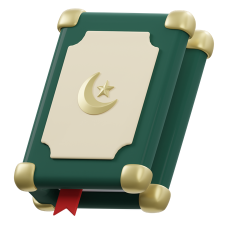 Al-Quran-Buch  3D Icon