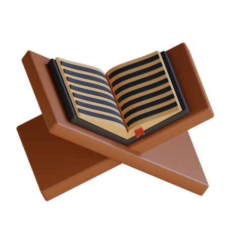 Al Quran Buch lesen  3D Icon