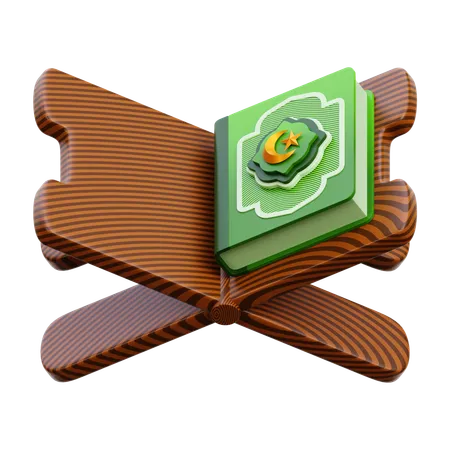 Livre du Coran  3D Icon