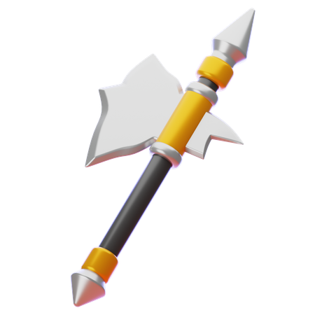 Alabarda  3D Icon