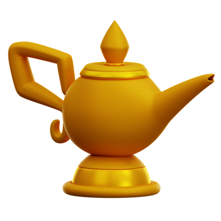 ALADIN LAMP  3D Icon