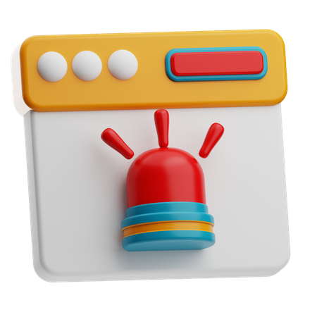 Alarm  3D Icon