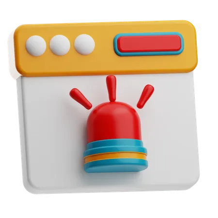 Alarm  3D Icon