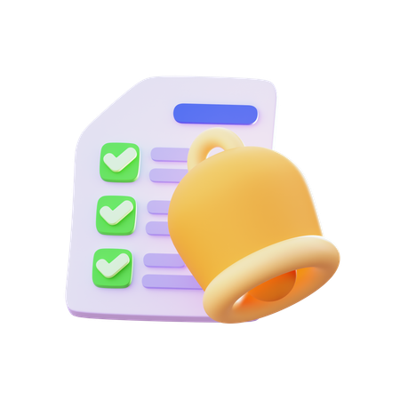 Alarm  3D Icon