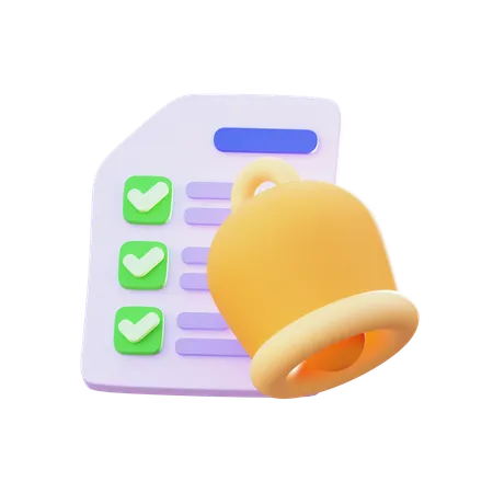 Alarm  3D Icon