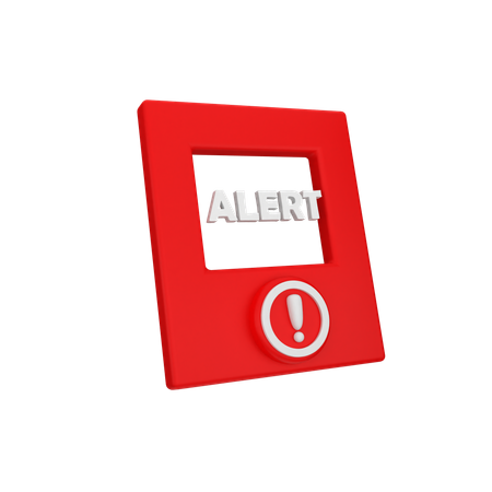 Alarm  3D Icon