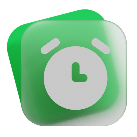 Alarm  3D Icon