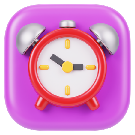 Alarm  3D Icon