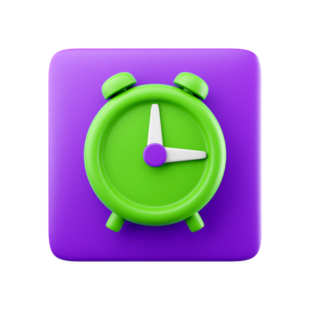 Alarm  3D Icon