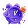 3d alarm logo