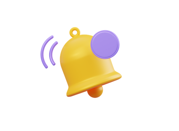 Alarm Bell  3D Illustration