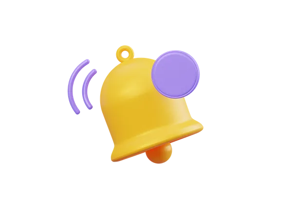 Alarm Bell  3D Illustration