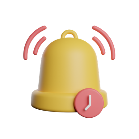 Alarm Bell 3D Icon